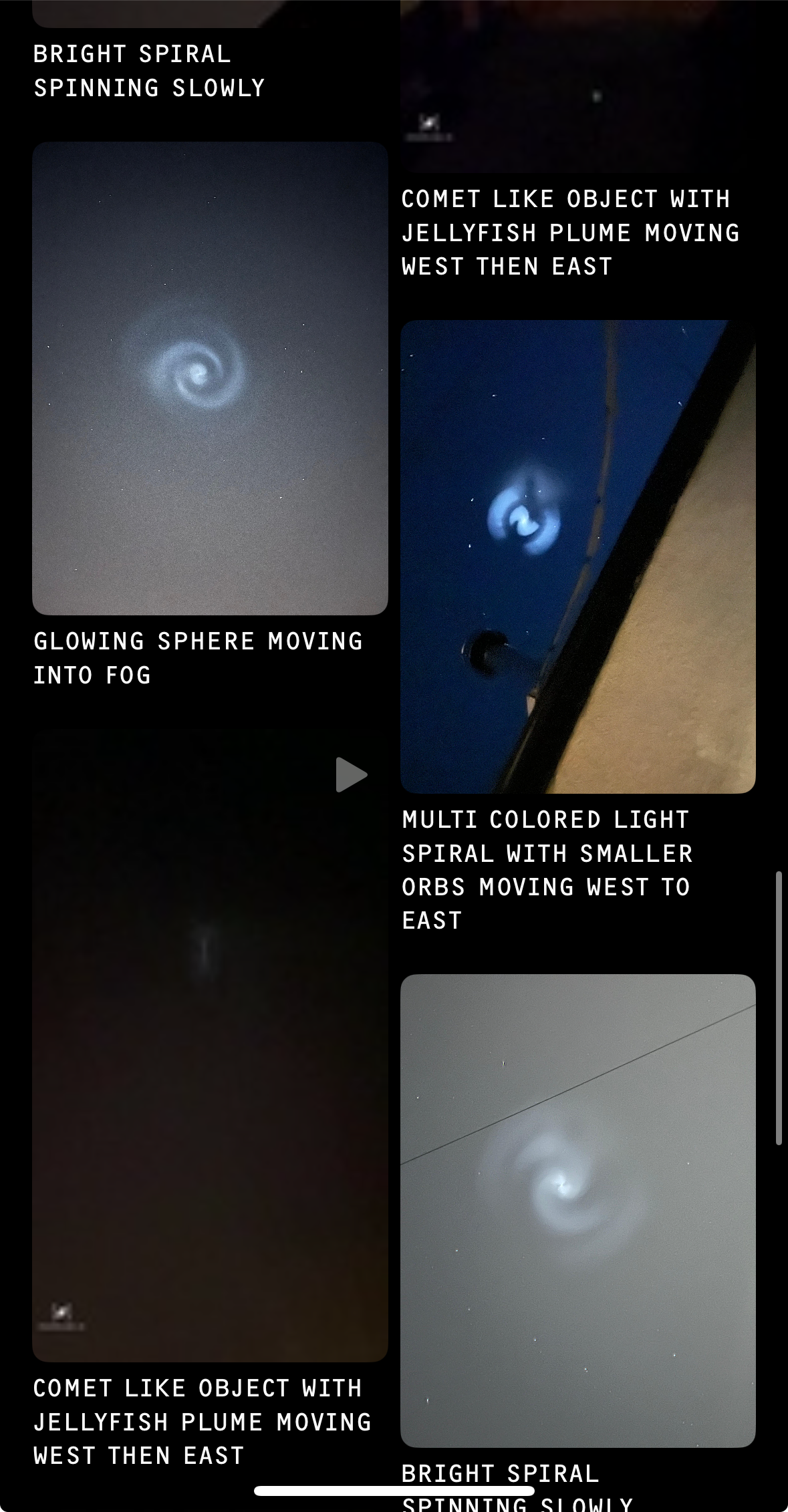 Angelic Spirals manifesting in the physical realm